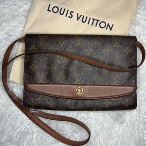 Louis Vuitton Monogram Bordeaux 24 Shoulder Bag M51798.